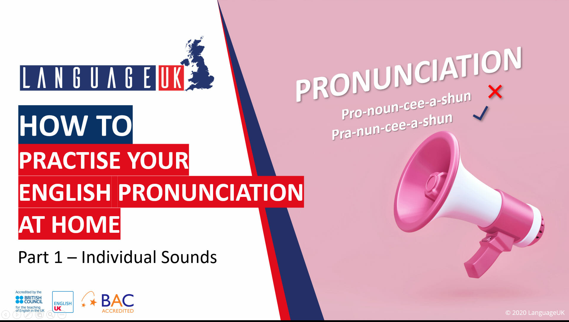 Practica tu pronunciación en inglés en casa